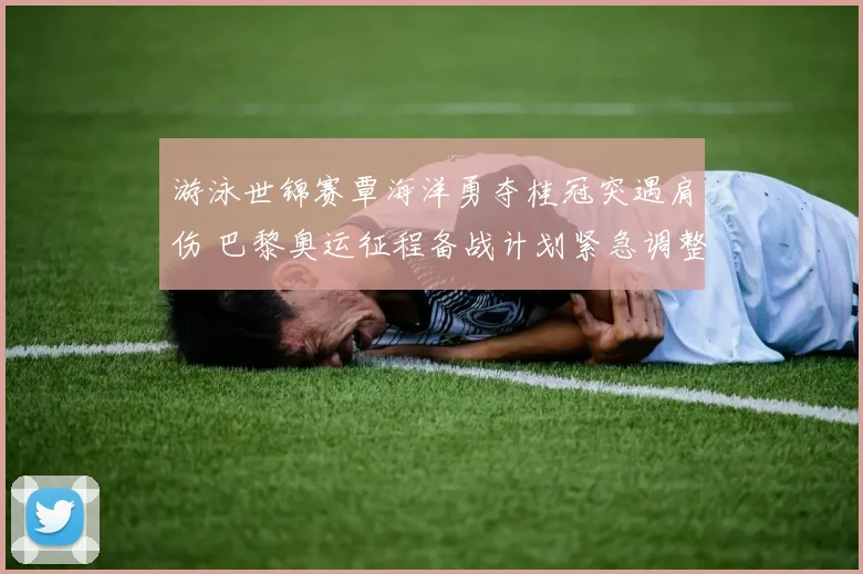 游泳世锦赛覃海洋勇夺桂冠突遇肩伤 巴黎奥运征程备战计划紧急调整